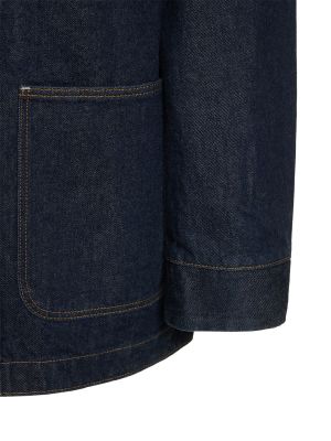 Kurtka jeansowa bawełniana Maison Margiela niebieska