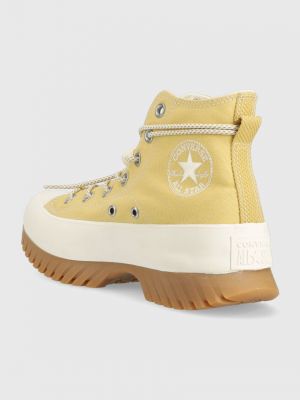 Csillag mintás csillag mintás sneakers Converse Chuck Taylor All Star bézs