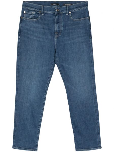 Afslappet afslappet skinny jeans 7 For All Mankind blå