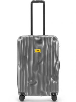 Csíkos bőrönd Crash Baggage