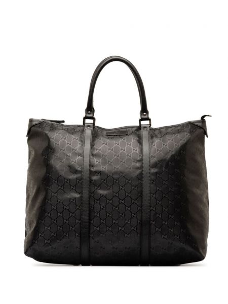 Cestovná taška Gucci Pre-owned čierna
