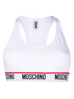 Спортен сутиен Moschino бяло