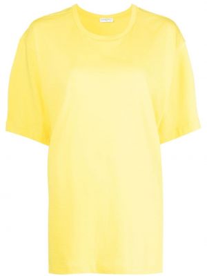 Majica s potiskom Ih Nom Uh Nit rumena