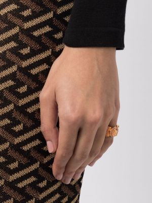 Křišťálový prsten Versace