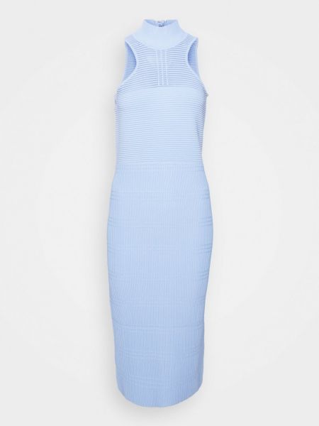 Sukienka Hervé Léger niebieska