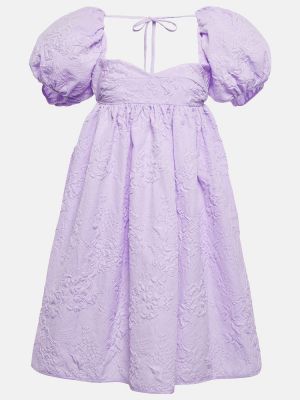 Mini vestido Cecilie Bahnsen violeta
