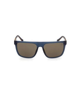 Okulary przeciwsłoneczne Timberland niebieskie