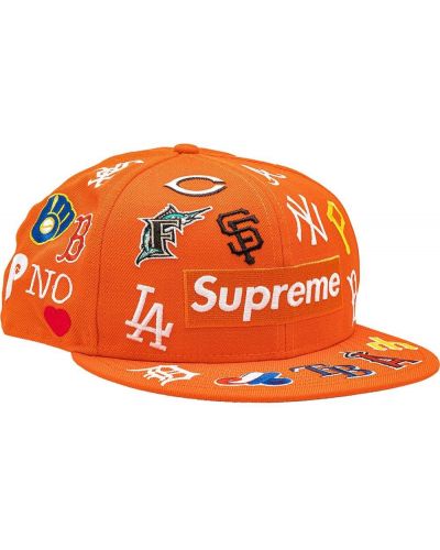 Lue New Era Cap oransje