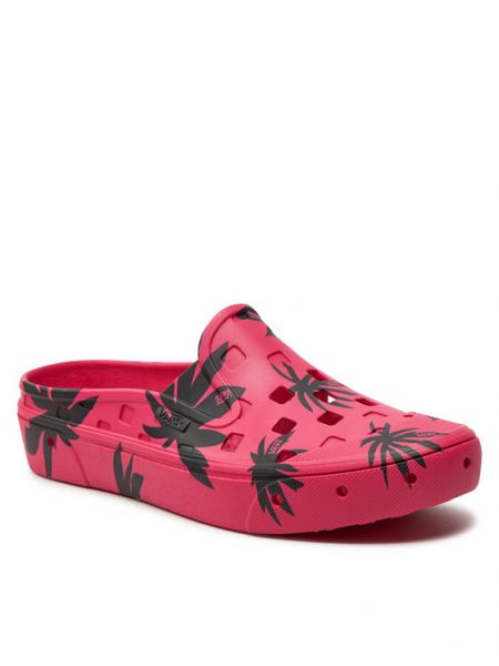 Slip on sandály Vans růžové
