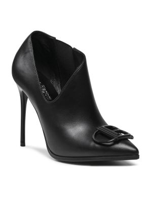 Полуотворени обувки с ток Laura Biagiotti черно