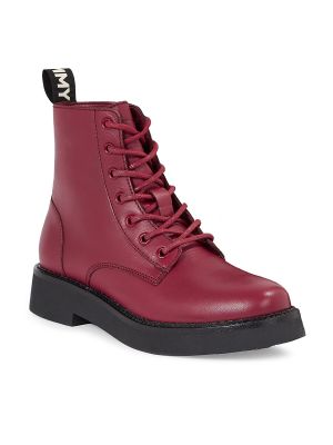 Botines Tommy Jeans rojo
