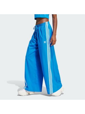 Survêtement en coton en jersey oversize Adidas bleu
