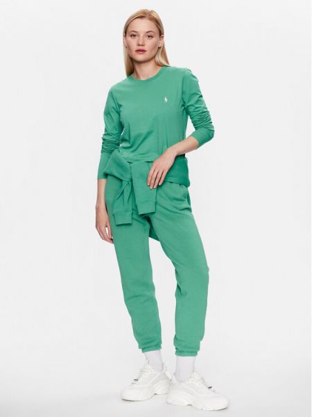 Блузка Polo Ralph Lauren зеленая