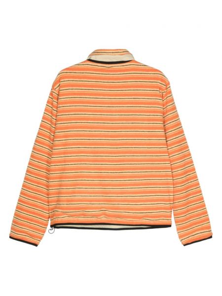 Džemperis ar rāvējslēdzēju Ranra oranžs