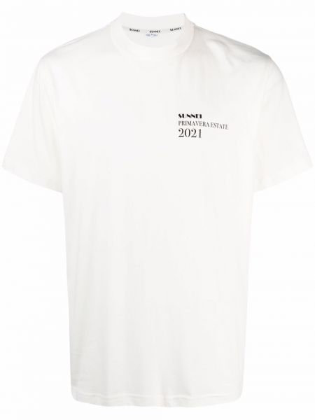 Camiseta Sunnei blanco