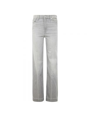 Straight jeans 7 For All Mankind grau