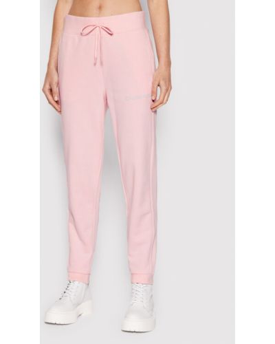 Calvin Klein Performance Pantaloni trening 00GWF1P608 Roz Regular Fit
