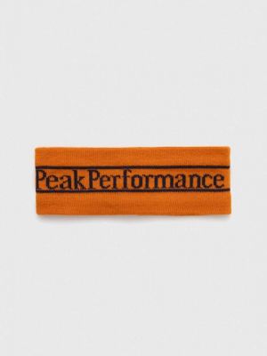 Повязка на голову Peak Performance оранжевая