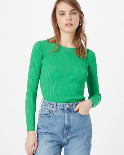Тениска с дълъг ръкав Just Female зелено