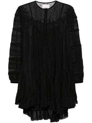 Μίντι φόρεμα Isabel Marant μαύρο
