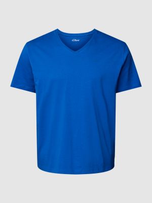 Koszulka S.oliver Plus niebieska