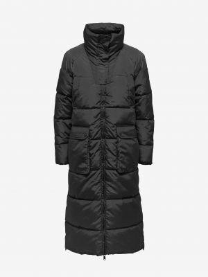 Prešívaný kabát Only čierna