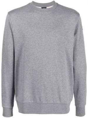Sweatshirt mit print mit rundem ausschnitt Paul & Shark grau