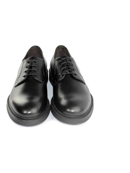 Zapatos derby de cuero Marco Ferretti negro