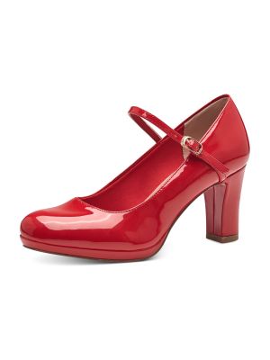 Cipele na petu Tamaris crvena