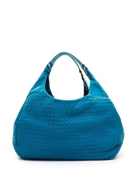 Nákupná taška Bottega Veneta Pre-owned modrá