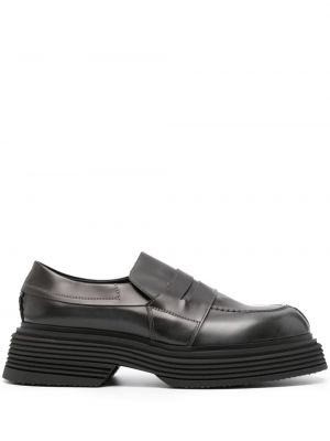 Loafers di pelle chunky The Antipode Grigio