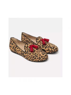 Loafers de algodón Charles Philip Shanghai marrón