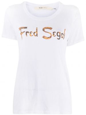 Camiseta Fred Segal blanco