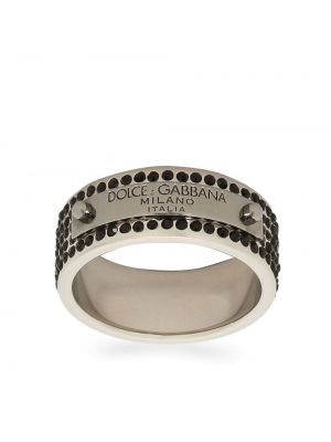 Krištáľový prsteň Dolce & Gabbana strieborná