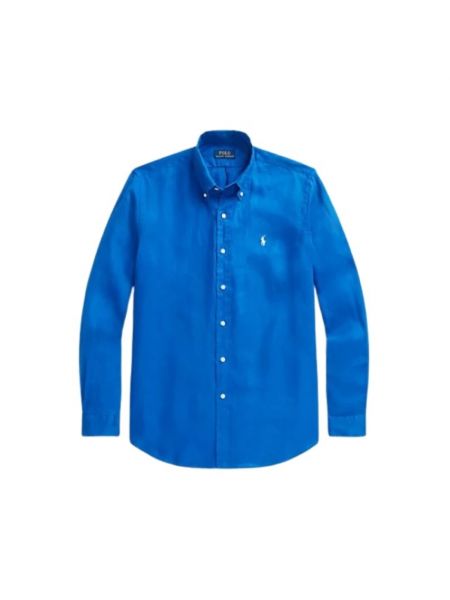 Slim fit hemd Polo Ralph Lauren blau
