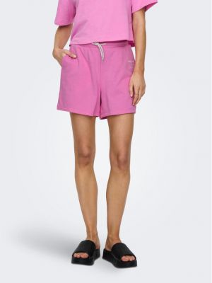 Pantaloni scurți de sport Only roz