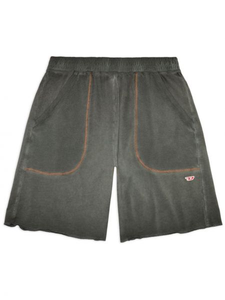 Pamučne bermuda kratke hlače od jersey Diesel