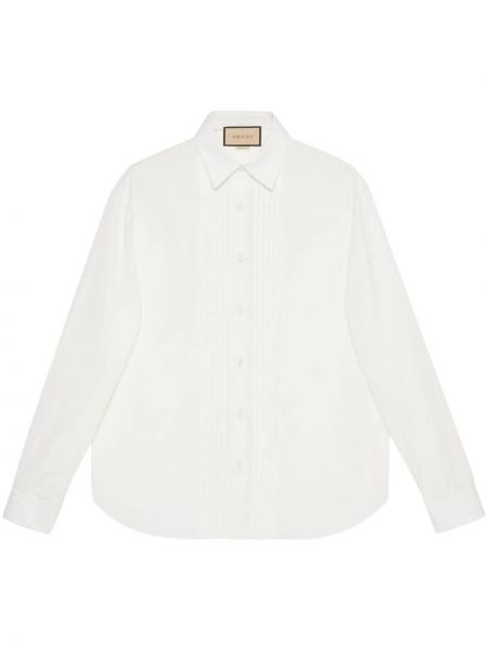 Bavlnená košeľa Gucci biela