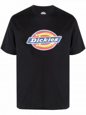 Trykt t-skjorte Dickies svart