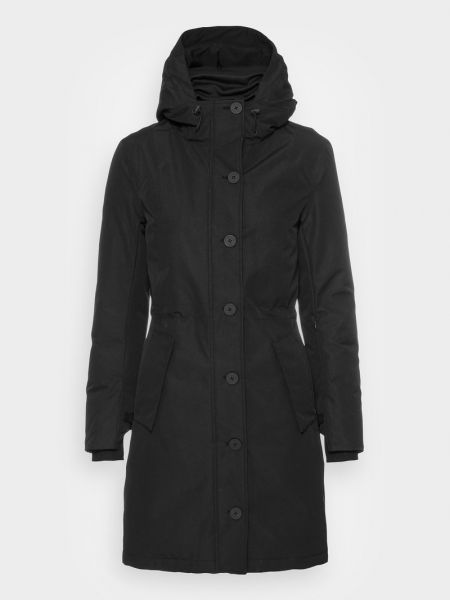 Płaszcz zimowy Ecoalf czarny