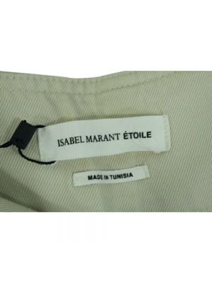 Falda de algodón Isabel Marant Pre-owned beige
