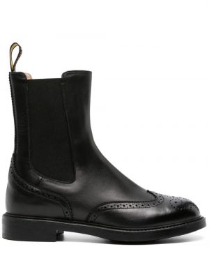 Ankle boots en cuir Doucal's noir