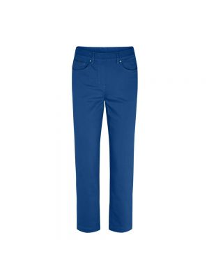 Spodnie slim fit Laurie niebieskie