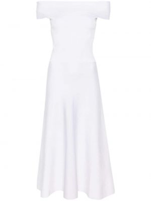 Midi haljina Fabiana Filippi bijela