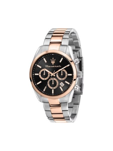 Różowy zegarek Maserati