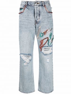 Jeansy relaxed fit Philipp Plein