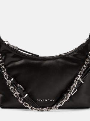 Saténová kabelka Givenchy čierna