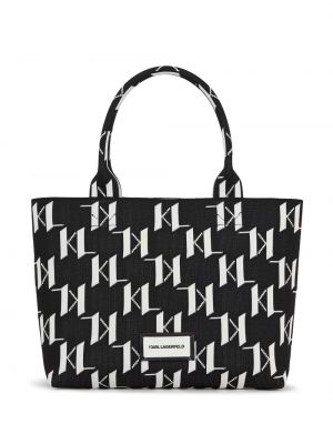 Плетени шопинг чанта Karl Lagerfeld