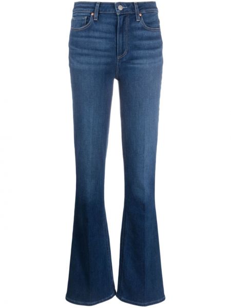 Jeans a zampa baggy Paige blu