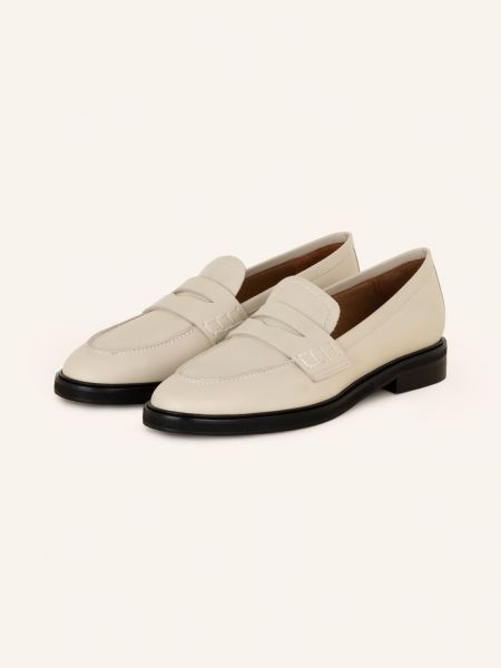 Beżowe loafers Flattered